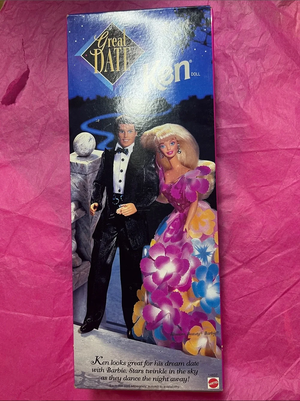 vintage 1996 Great Date Ken Doll Mattel #14837 NRFB